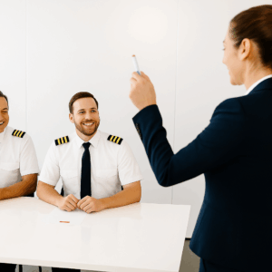 Teaching and Learning Online Class for Flight Crew Instructors