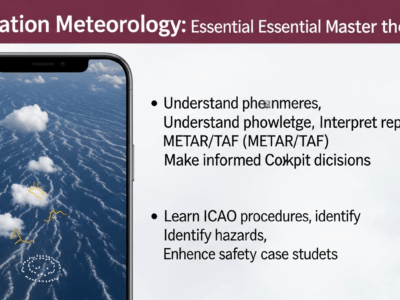 Aviation Meteorology – Essential Weather Knowledge for Pilots