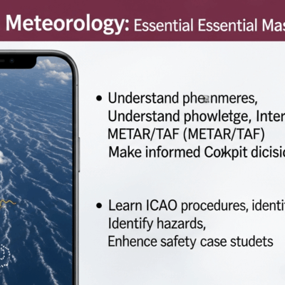 Aviation Meteorology – Essential Weather Knowledge for Pilots